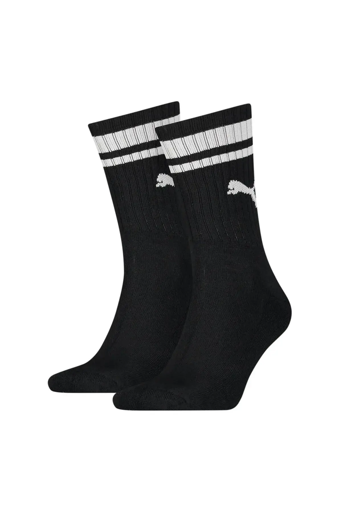 PUMA CREW HERITAGE STRIPE 2P UNISEX blac PUMA CREW HERITAGE STRIPE 2P UNISEX blac