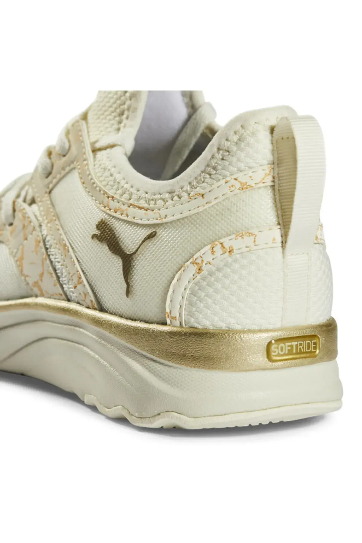 Puma Softride Sophia Marble Wn S Bej Kadın Koşu Ayakkabısı