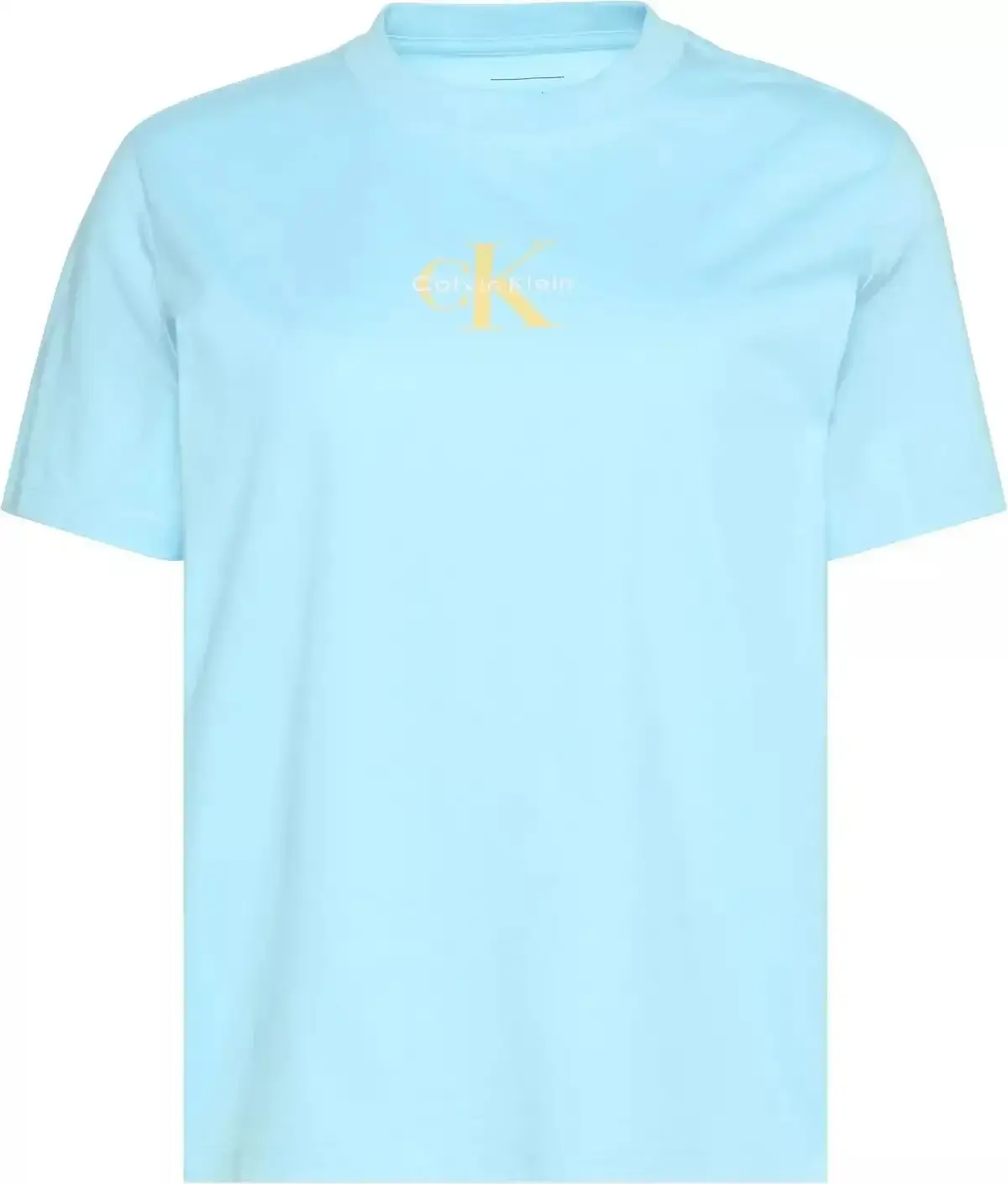 Calvin Klein SS 20s CLASSIC LOGO TEE Mavi Kadın Tişört