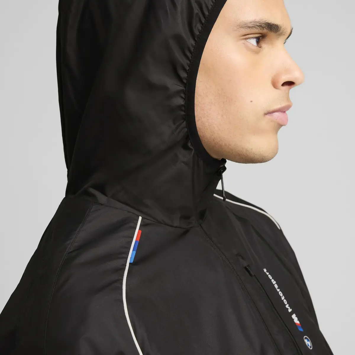 PUMA BMW MMS WOVEN JACKET Siyah Erkek Ceket