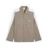 PUMA T7 Relaxed Woven Overshirt Bej Erkek Gömlek