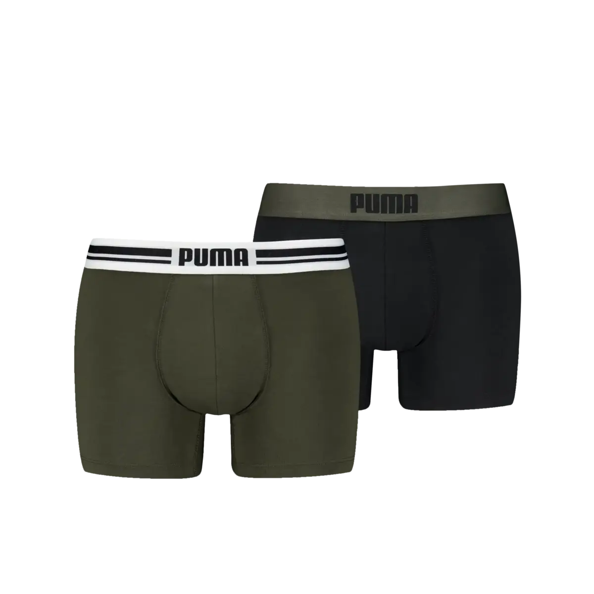 PUMA MEN EVERYDAY PLACED LOG Siyah Erkek 2'li Boxer