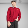 Puma Ferrari Race Jersey LS Polo Kırmızı Erkek Sweatshirt