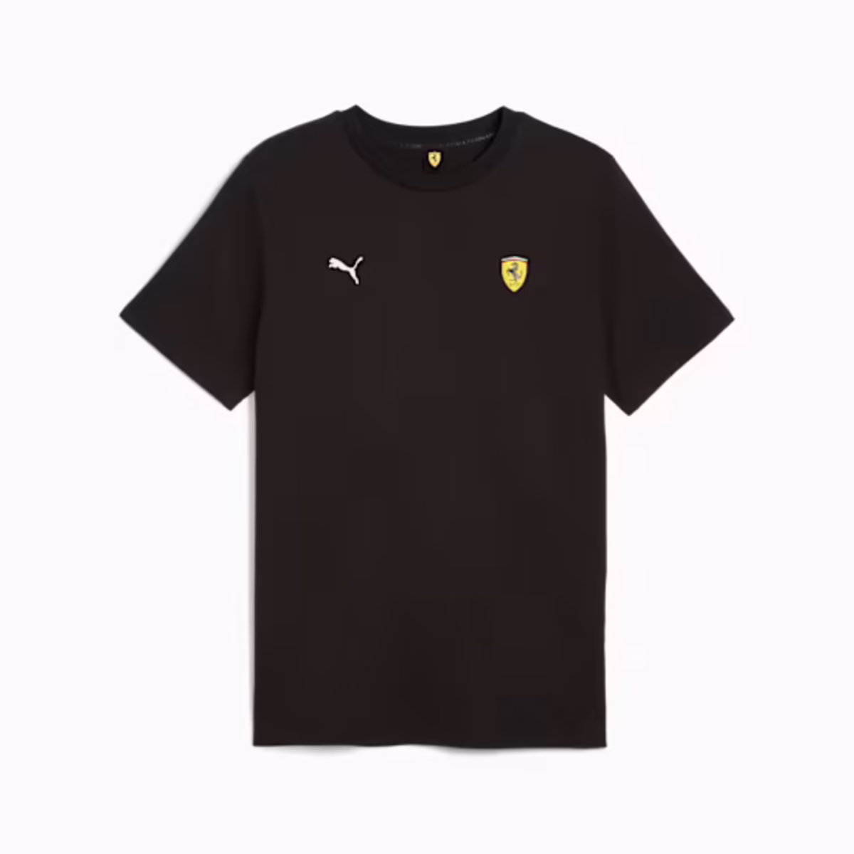 Puma Ferrari Logo Tee Siyah Erkek T-Shirt