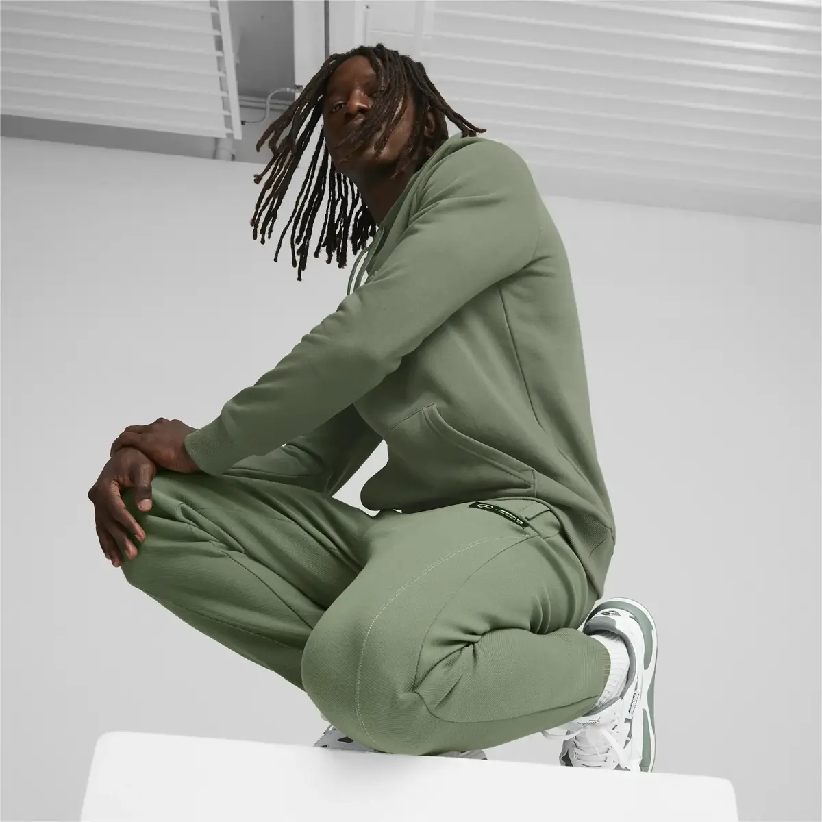 Puma MAPF1 Sweatpants, Reg/CC Yeşil Erkek Eşofman Altı