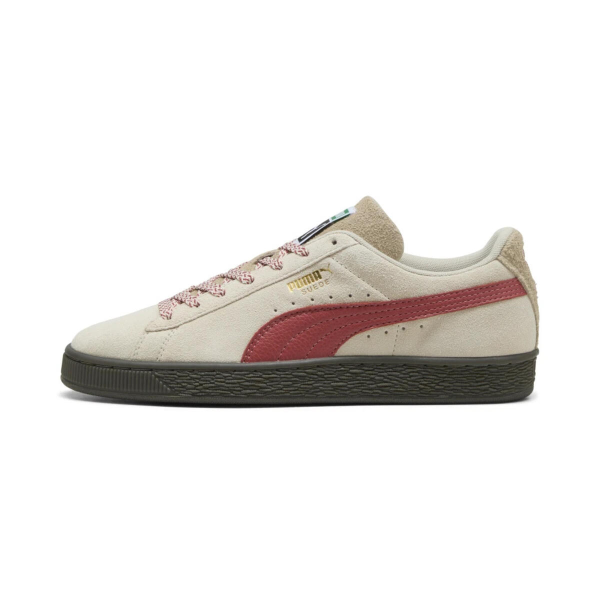 Puma Suede Fuzzy Bej Süet Unisex Günlük Spor Ayakkabı