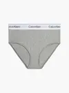 Calvin Klein HIGH WAIST BIKINI Kadın Gri Bikini Külot