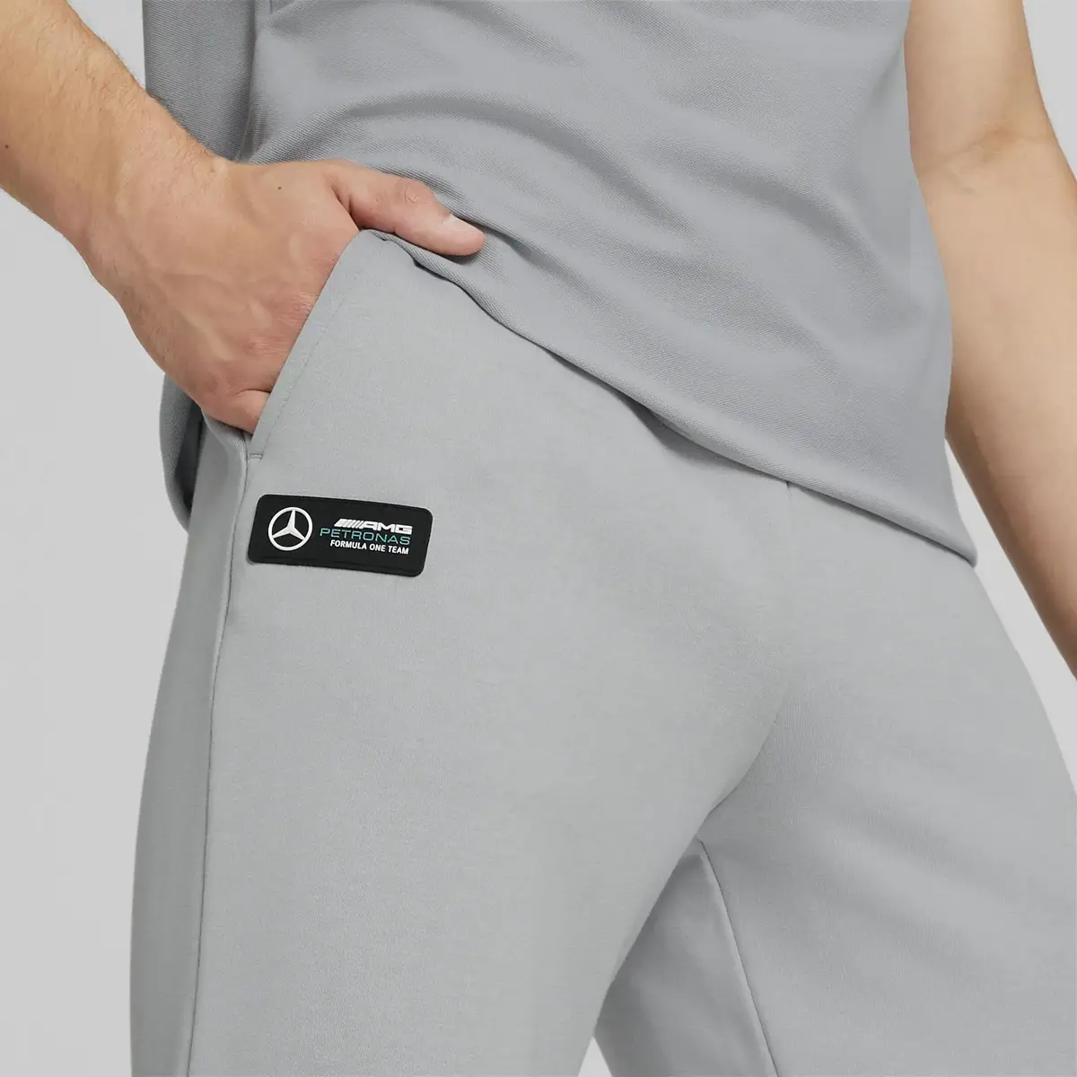 Puma MAPF1 ESS Pants Mercedes Team Mercedes Gri Erkek/Unisex Eşofman Altı
