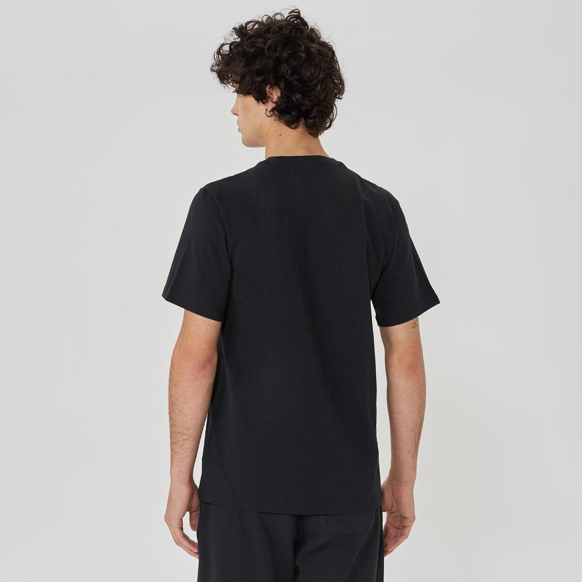 Converse STAR CHEVRON TEE COZY MOSS Siyah Unisex T-Shirt