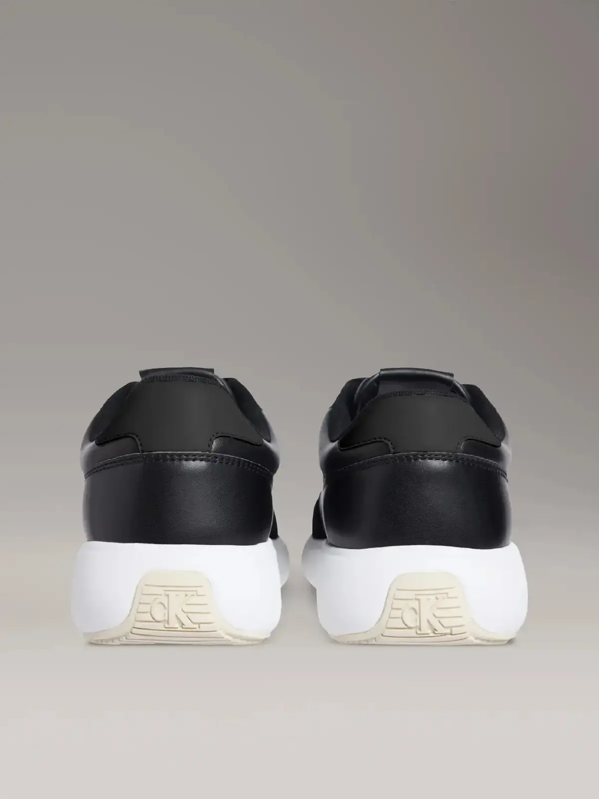 Calvin Klein ATHLEISURE RUNNER LACEUP LTH MIX Siyah Erkek Günlük Spor Ayakkabı
