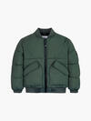 Calvin Klein PUFFY MINIMAL BOMBER Erkek Yeşil Mont