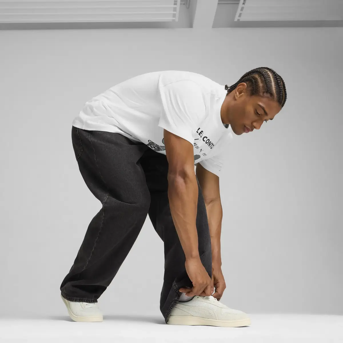 Puma Indoor Mesh Beyaz Unisex Günlük Spor Ayakkabı