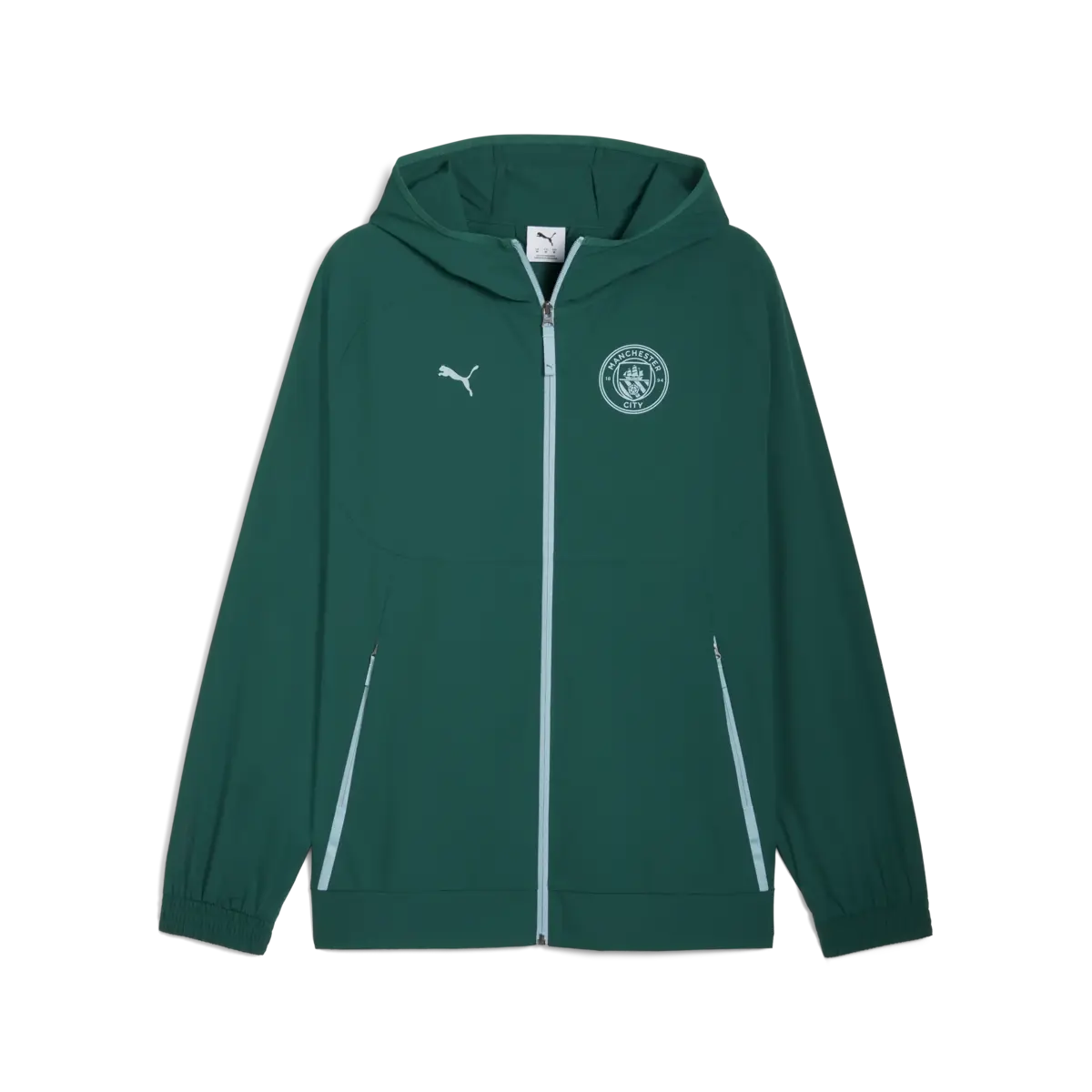 PUMA MCFC PUMATECH Woven Jacket Yeşil Erkek Ceket
