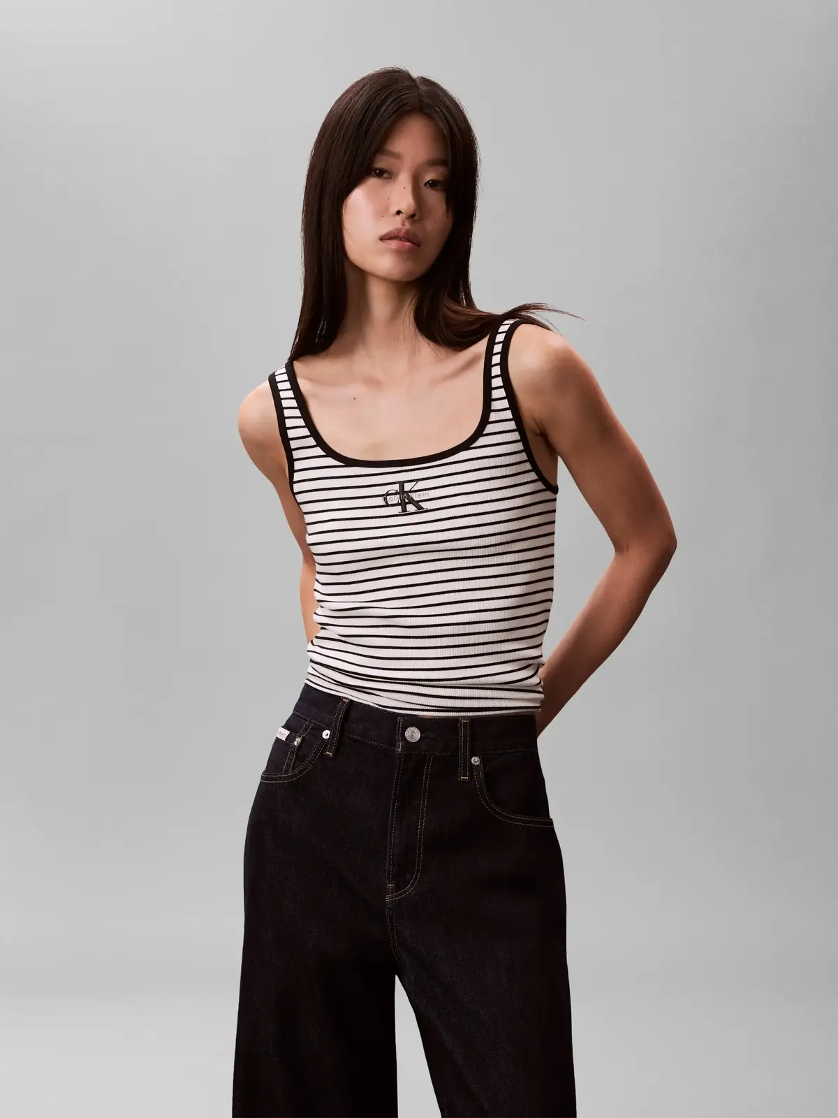 STRIPED MONOLOGO SCO, XDY, XXS