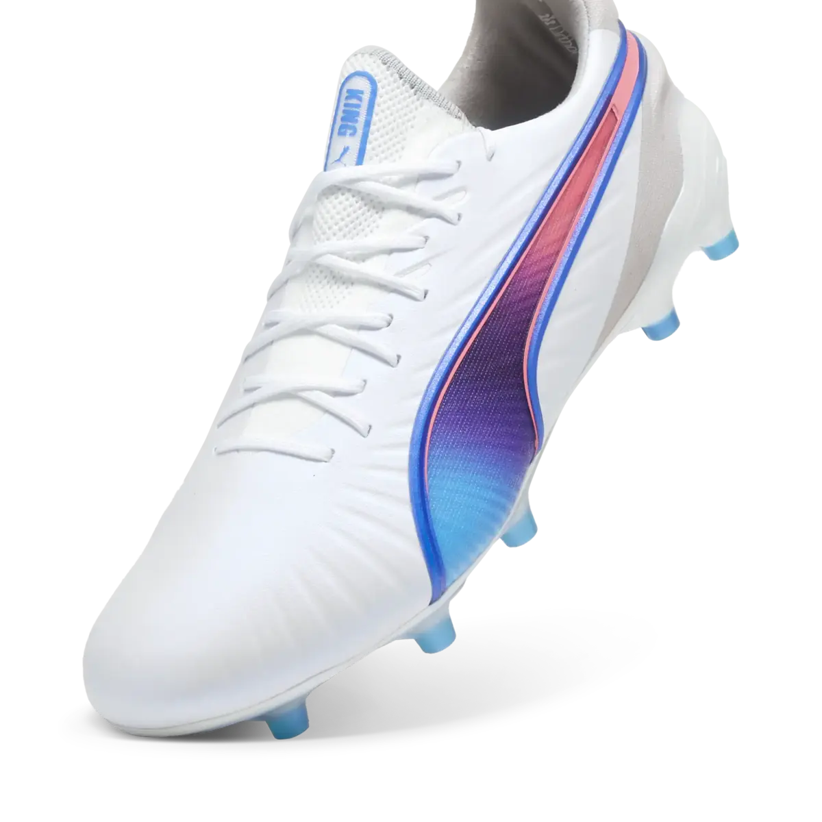 Puma KING ULTIMATE FG/AG Beyaz Erkek Krampon