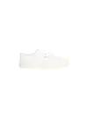 Calvin Klein VULC LACE UP CANVAS, YBR Beyaz Kadın Spor Ayakkabı