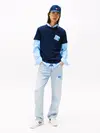 Tommy Hilfiger TJM REG FLAG DNA TEE Lacivert Erkek T-Shirt
