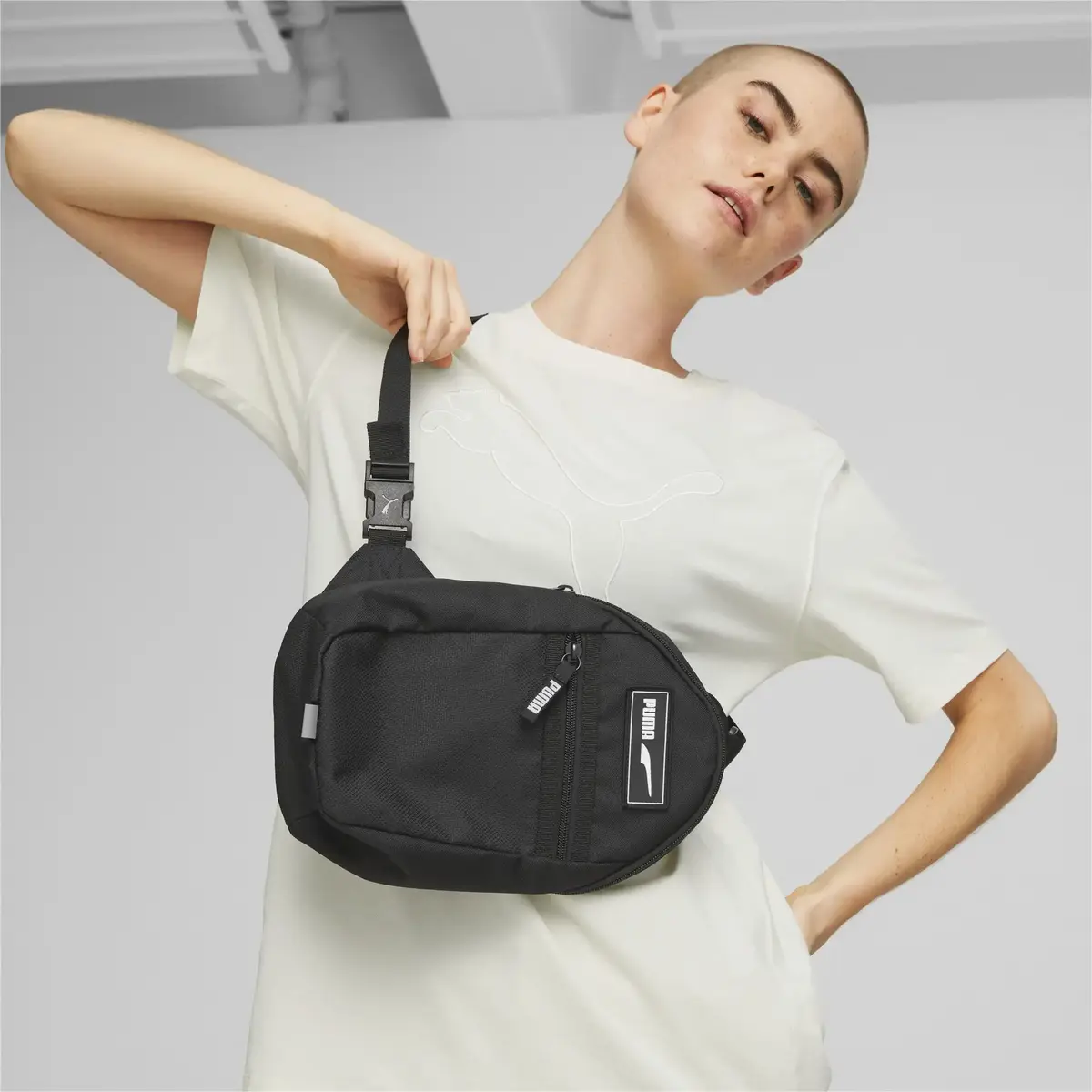PUMA Deck Crossbody Bag Erkek Siyah Çapraz Çanta
