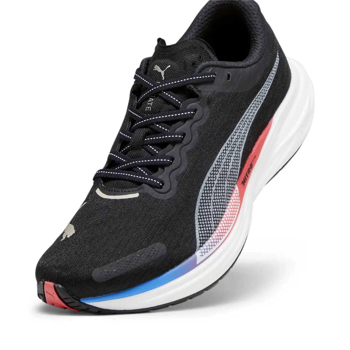 Puma Deviate Nitro 2 Siyah Unisex Koşu Ayakkabısı