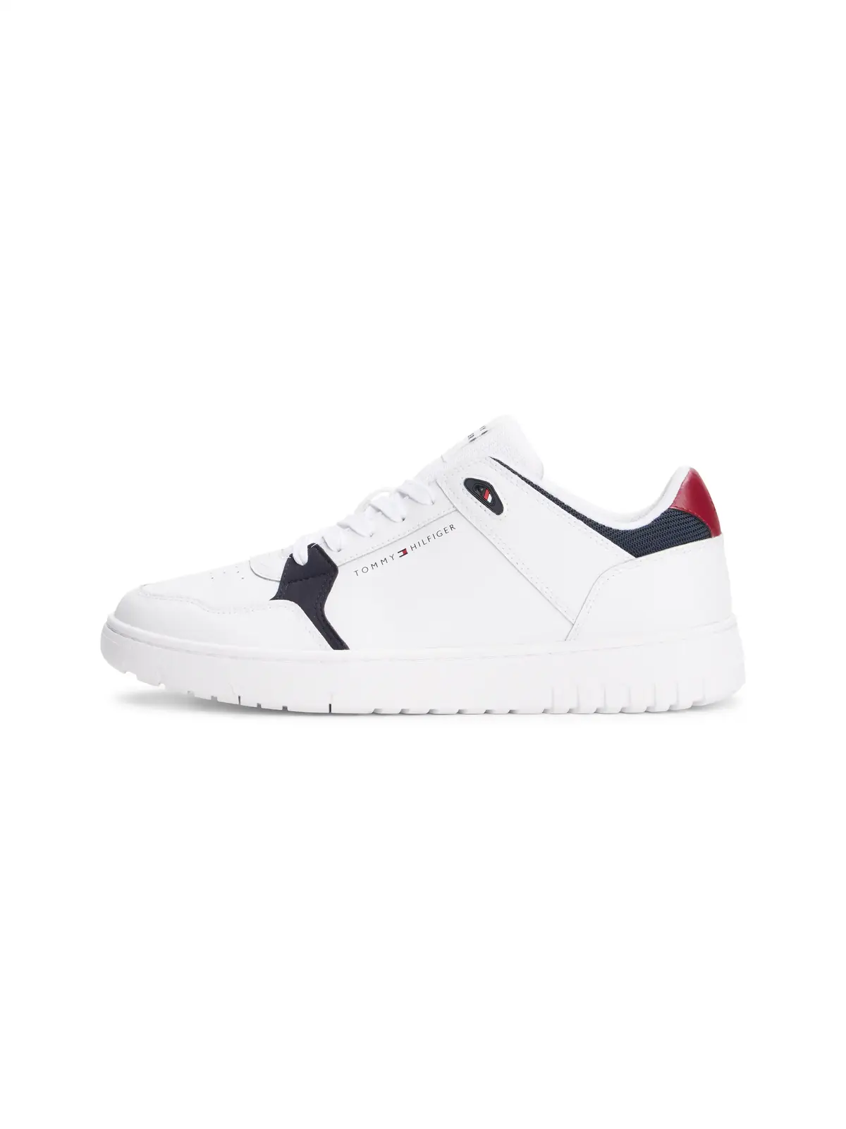 Tommy Hilfiger TH BASKET CORE LITE Beyaz Erkek Spor Ayakkabı & Sneaker