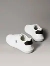 Calvin Klein CHUNKY CUPSOLE RU PATCH LTH WN Beyaz Kadın Günlük Spor Ayakkabı