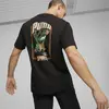 Puma TEAM FOR THE FANBASE Graphic Tee Siyah Erkek T-Shirt