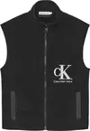 Calvin Klein POLAR FLEECE LOGO VE Erkek Siyah Sweatshirt