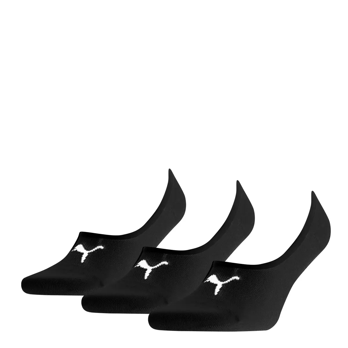 PUMA UNISEX FOOTIE 3P Siyah Erkek Çorap