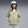 Puma EVOSTRIPE Full-Zip Hoodie Yeşil Kadın Sweatshirt