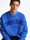Tommy Hilfiger TJM RLX VINTAGE VARS Erkek Mavi Sweatshirt
