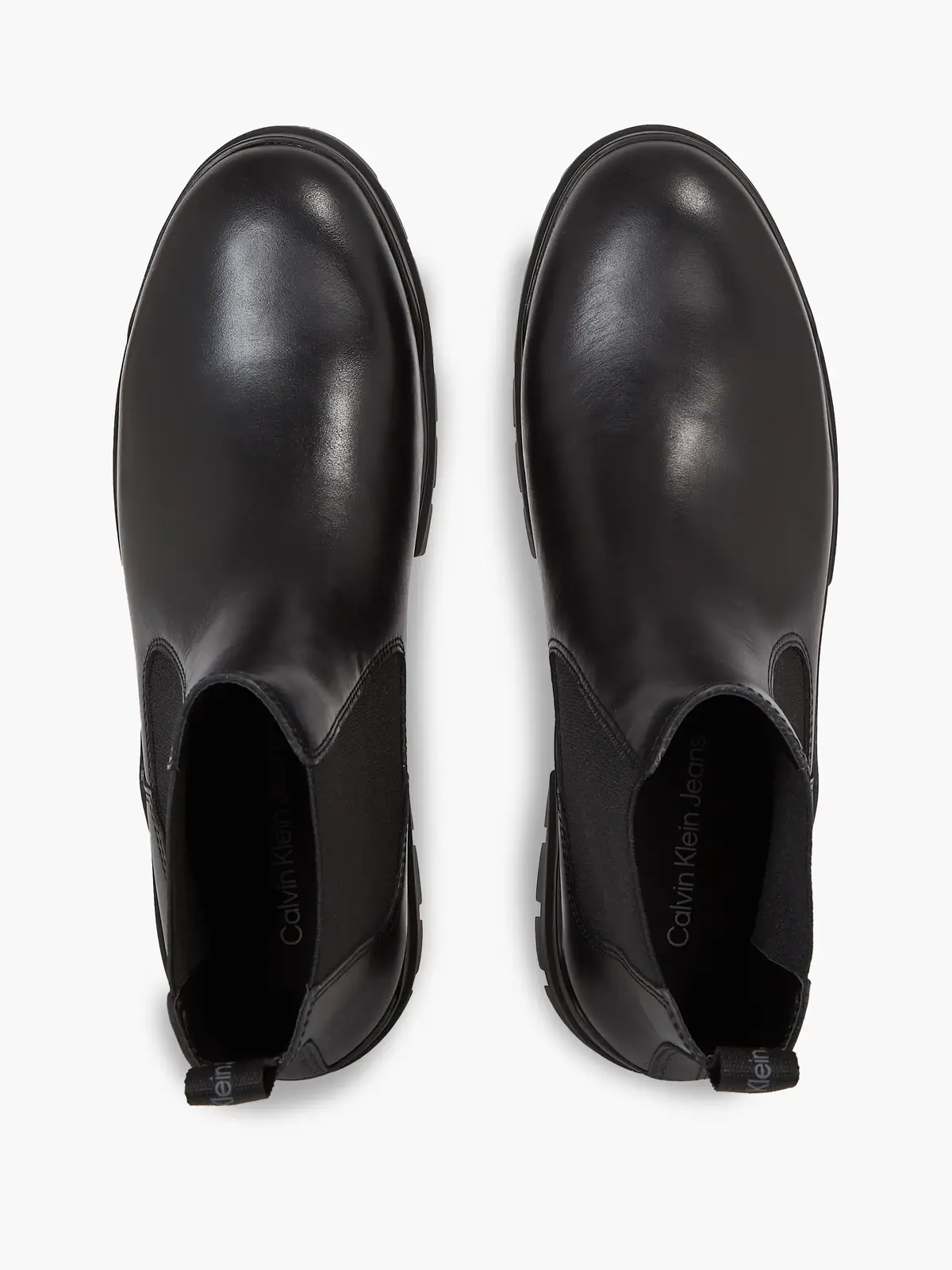 Calvin Klein TRANSP COMBAT CHELSE Erkek Siyah Bot