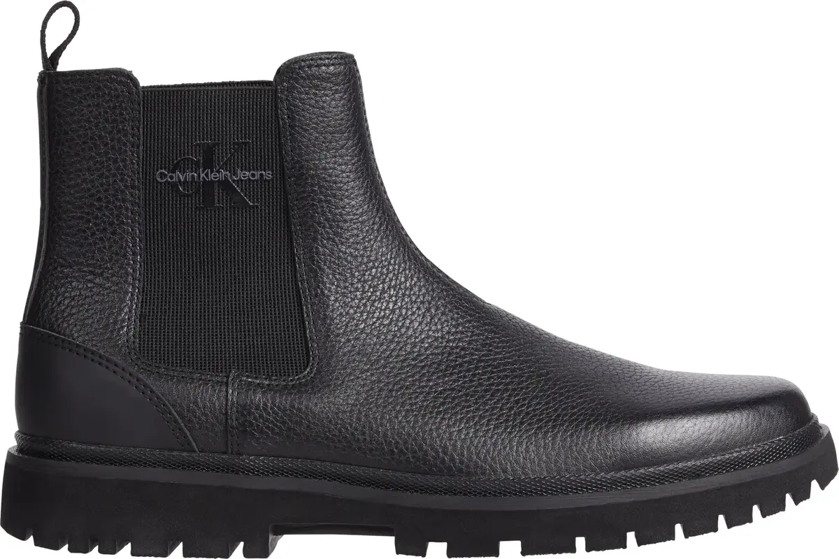 Calvin Klein EVA MID CHELSEA BOOT Erkek Siyah Bot