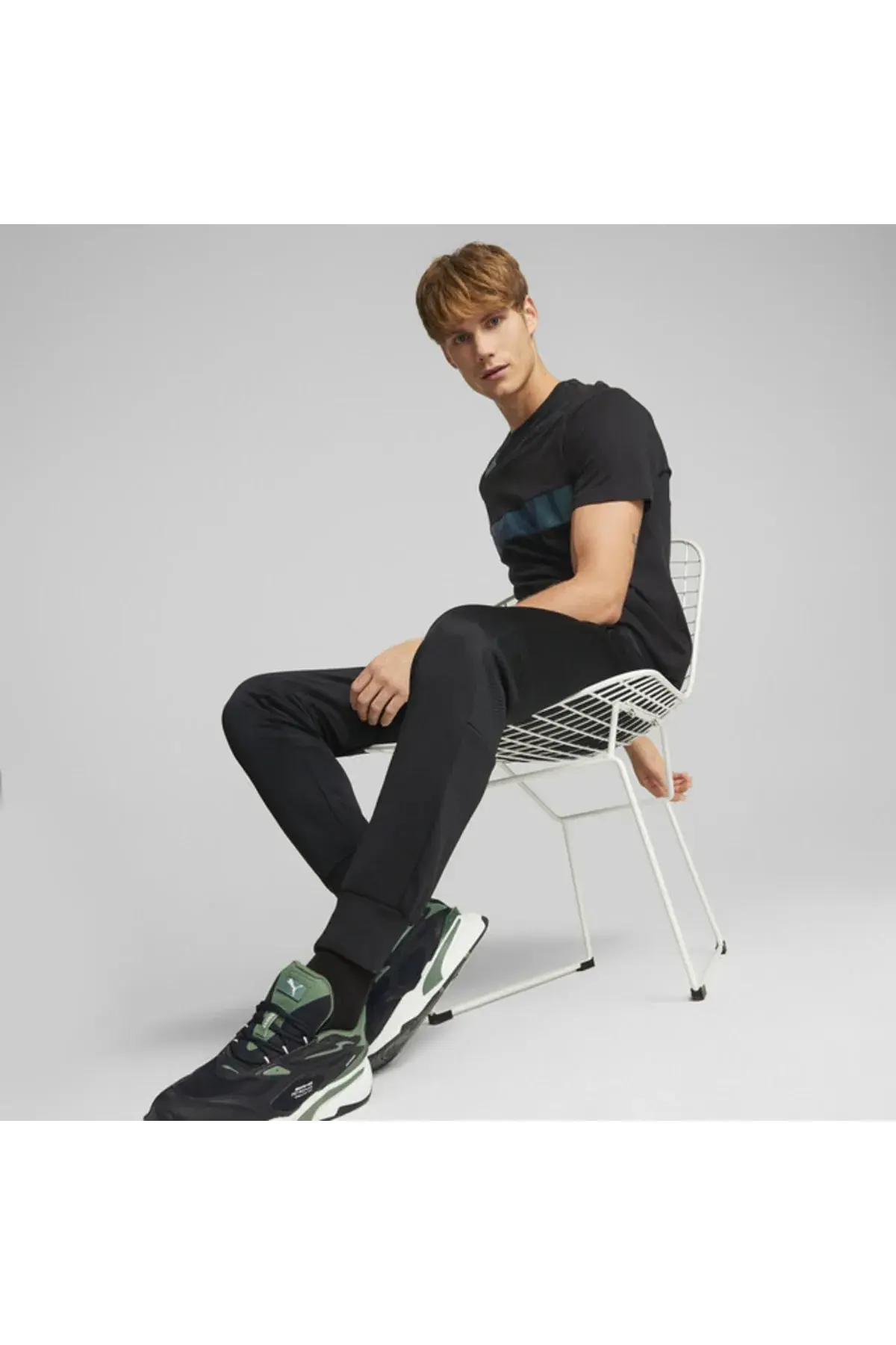 Puma Mapf1 Metal Energy Tee Siyah Erkek T-Shirt