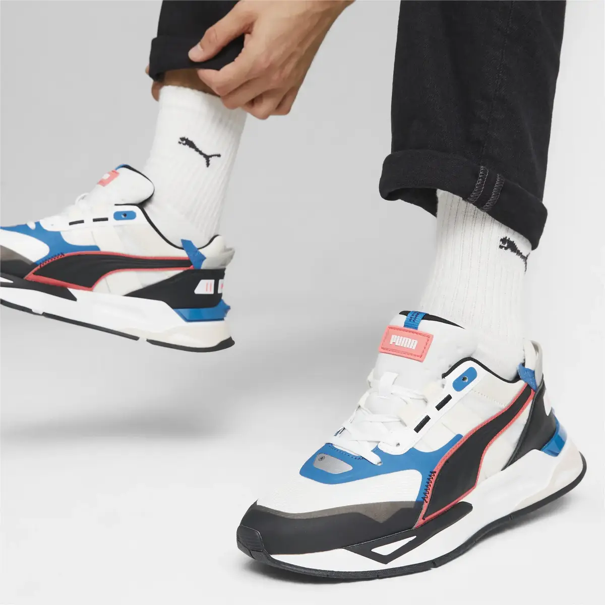 Puma Mirage Sport Tech Reflective Beyaz Erkek Günlük Spor Ayakkabı