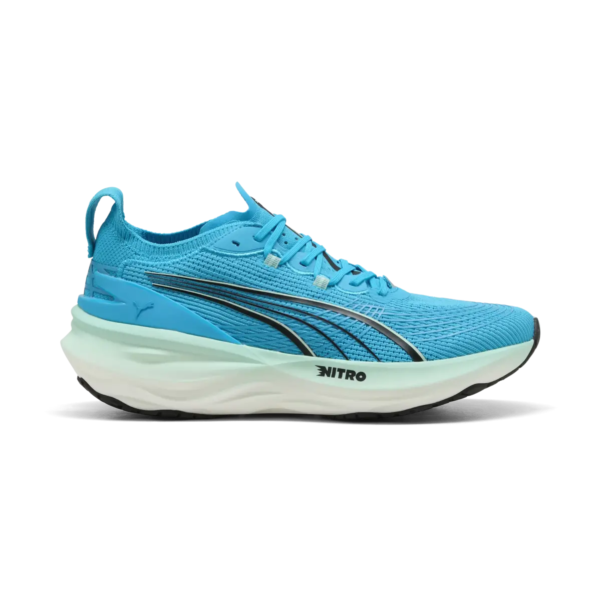 Puma ForeverRun NITROTM2 Mavi Erkek Yürüyüş ve Koşu Ayakkabısı
