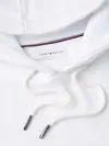 Tommy Hilfiger TOMMY LOGO HOODY, YBR Beyaz Erkek Sweatshirt