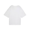 Puma WARDROBE ESS Oversized Tee Beyaz Kadın T-Shirt & Polo