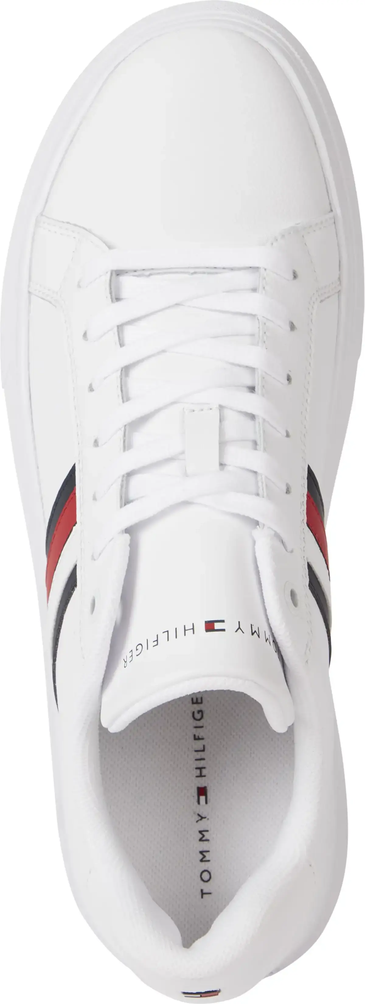 Tommy Hilfiger CORPORATE CUP LEATHE Erkek Beyaz Günlük Spor Ayakkabı