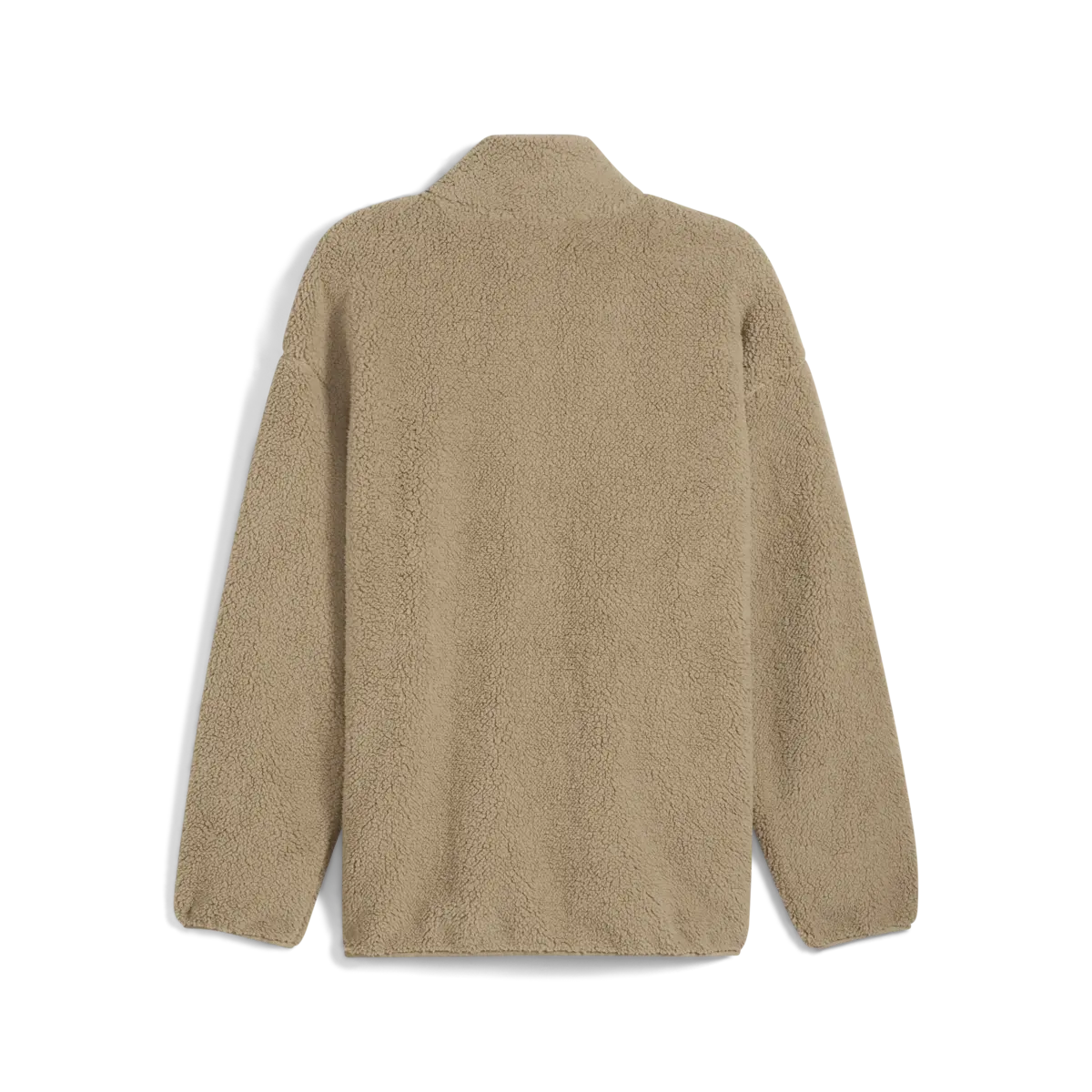 Puma ESS ELEVATED Sherpa Full-Zip Kahverengi Fermuarlı Sweatshirt