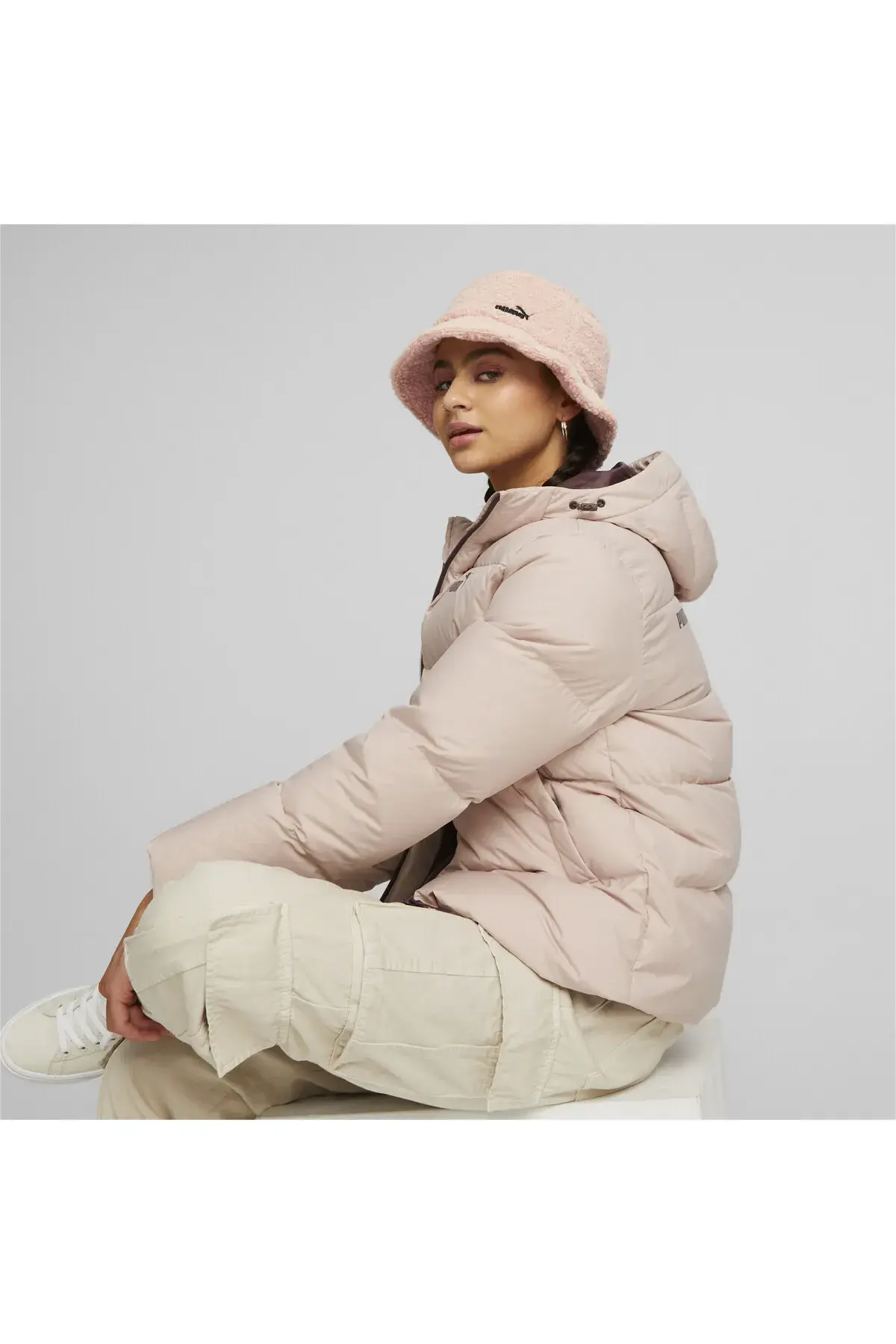 PUMA Core Winter Bucket Pembe Kadın Balıkçı Şapka