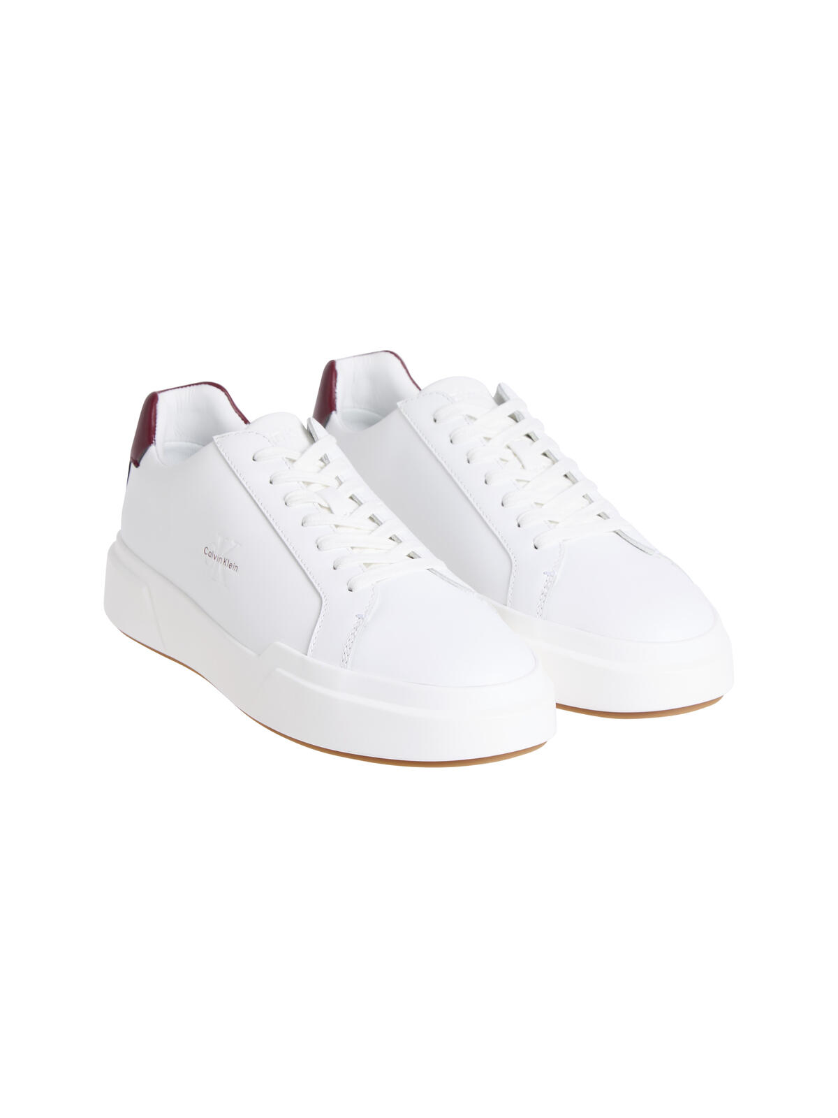 Calvin Klein CHUNKY CUPSOLE LACEUP LTH Beyaz Erkek Günlük Spor Ayakkabı Calvin Klein CHUNKY CUPSOLE LACEUP LTH Beyaz Erkek Günlük Spor Ayakkabı