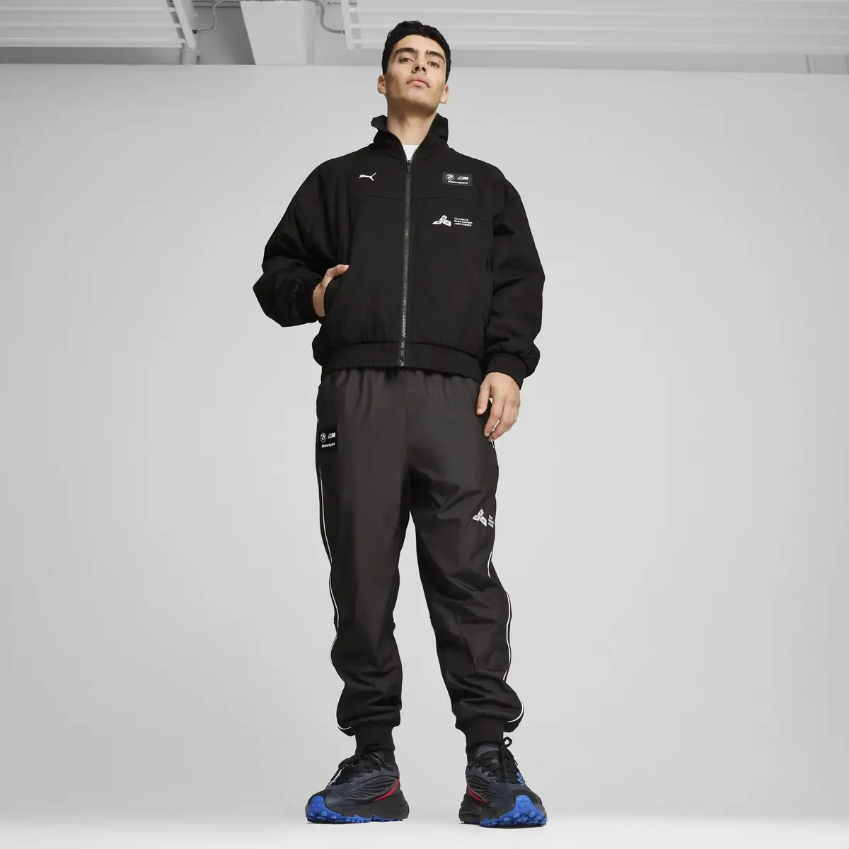 Puma BMW MMS STATEMENT JACKET Siyah Erkek Fermuarlı Ceket
