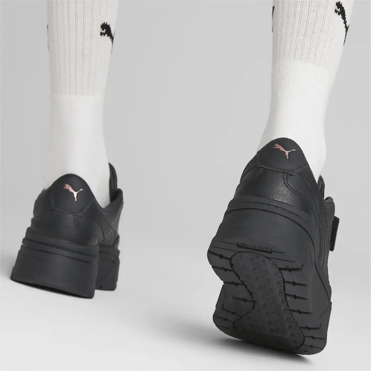 Puma Mayze Stack Lthr Wns Siyah Kadın Günlük Spor Ayakkabı