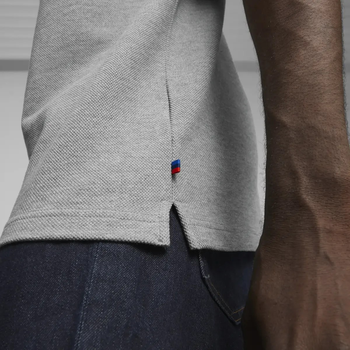 Puma BMW MMS Polo Gri Erkek Polo T-Shirt