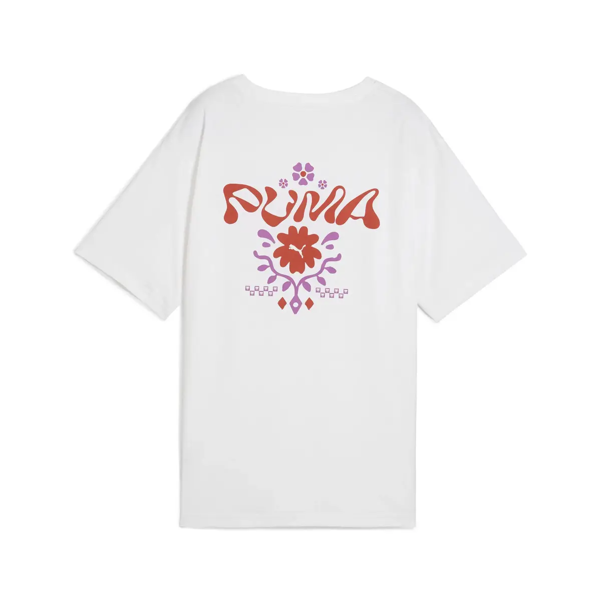 PUMA WARDROBE ESS Graphic Tee Beyaz Kadın T-Shirt