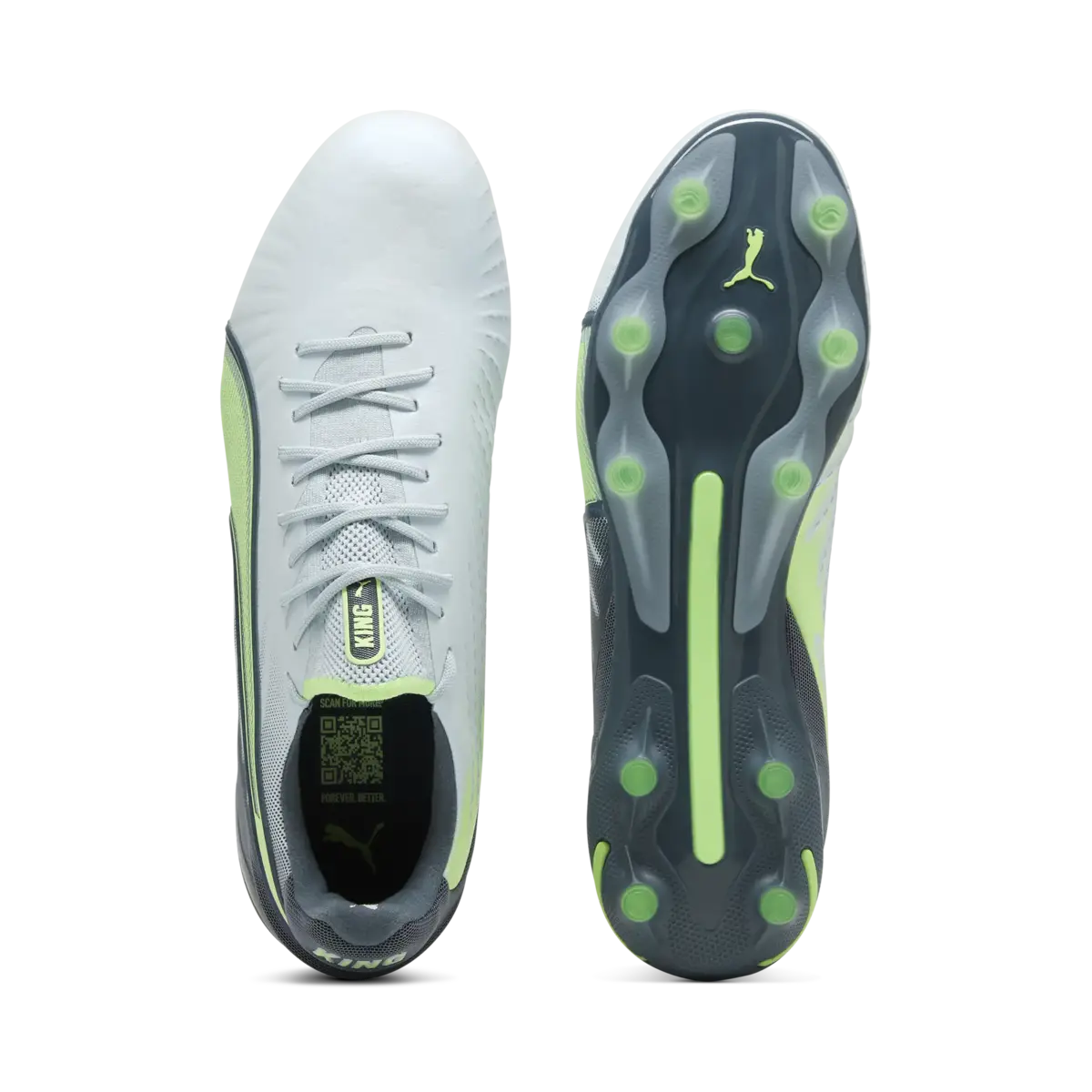 Puma KING ULTIMATE FG/AG Beyaz Erkek Krampon