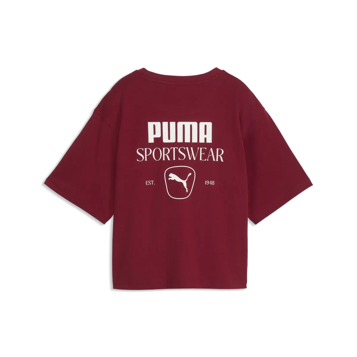 PUMA PUMA CLASS Relaxed Tee Kırmızı Kadın T-Shirt