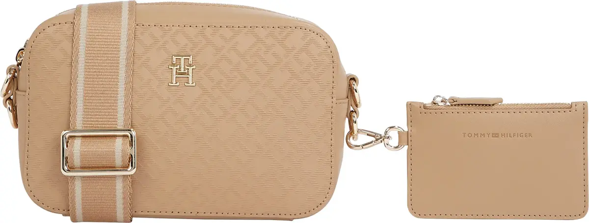 Tommy Hilfiger TH DISTINCT CAMERA B, RBC Kahverengi Kadın Çanta & Cüzdan