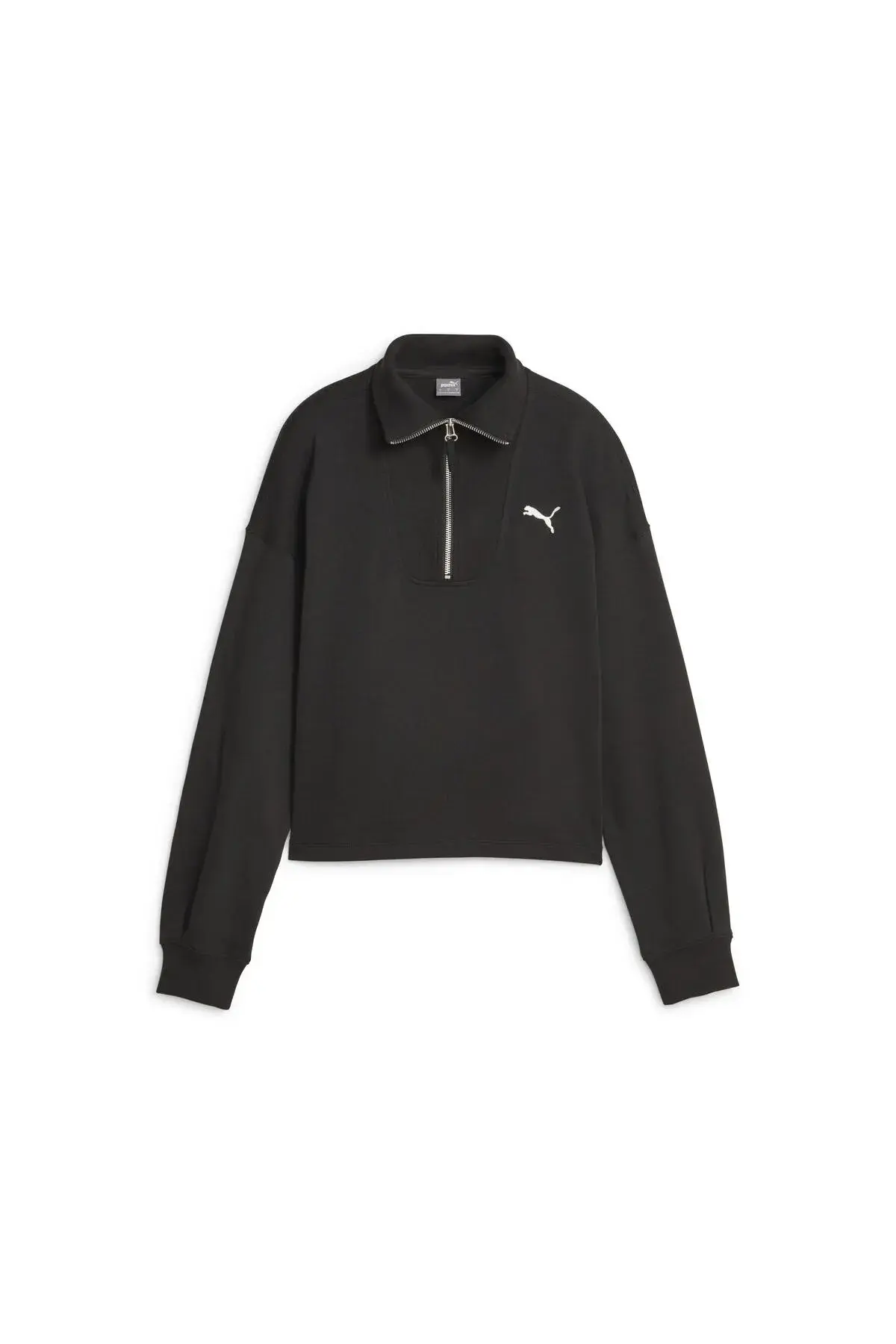 Puma HER High-Neck HZ TR Siyah Kadın Sweatshirt