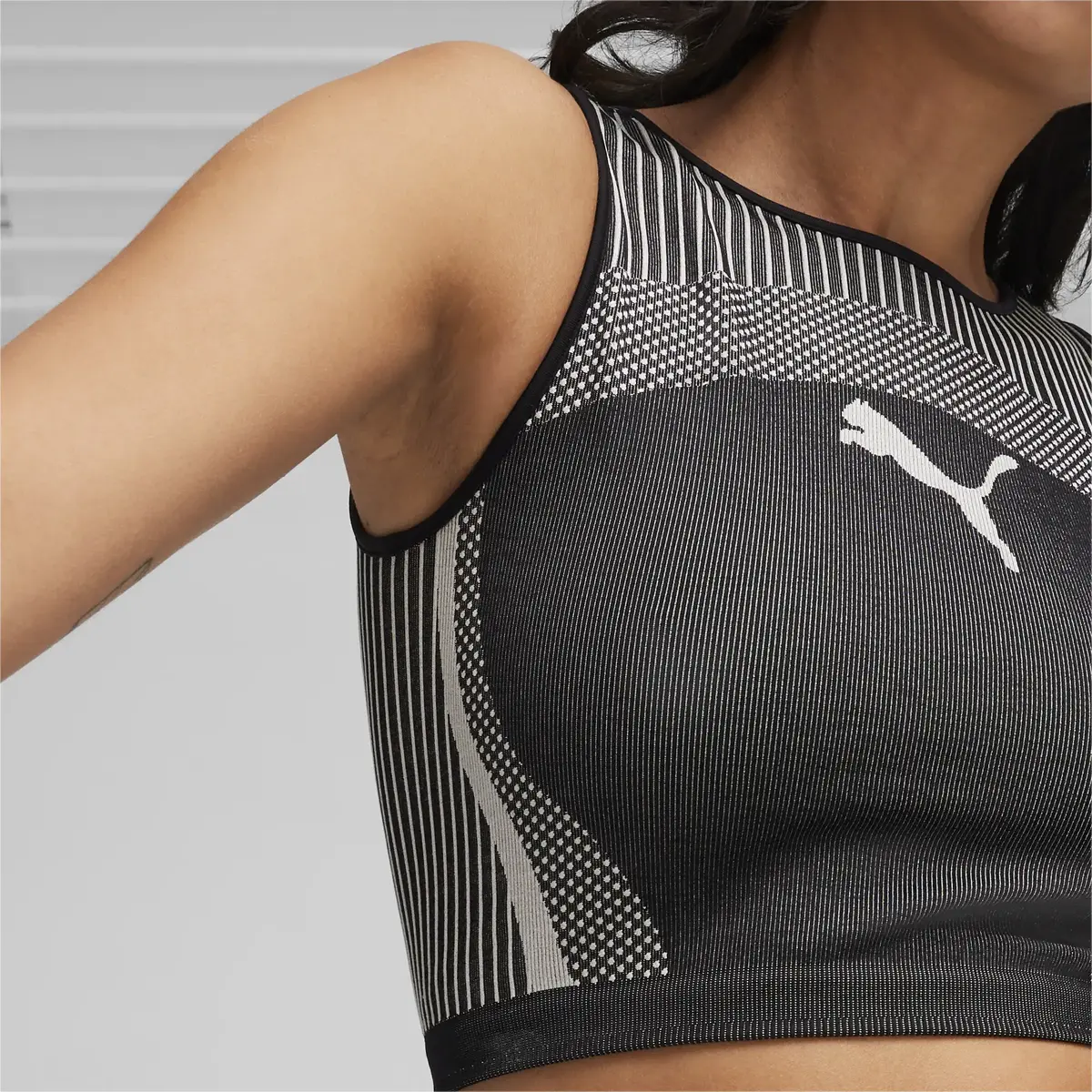 Puma Dare To Crop Top Siyah Kadın Crop Top